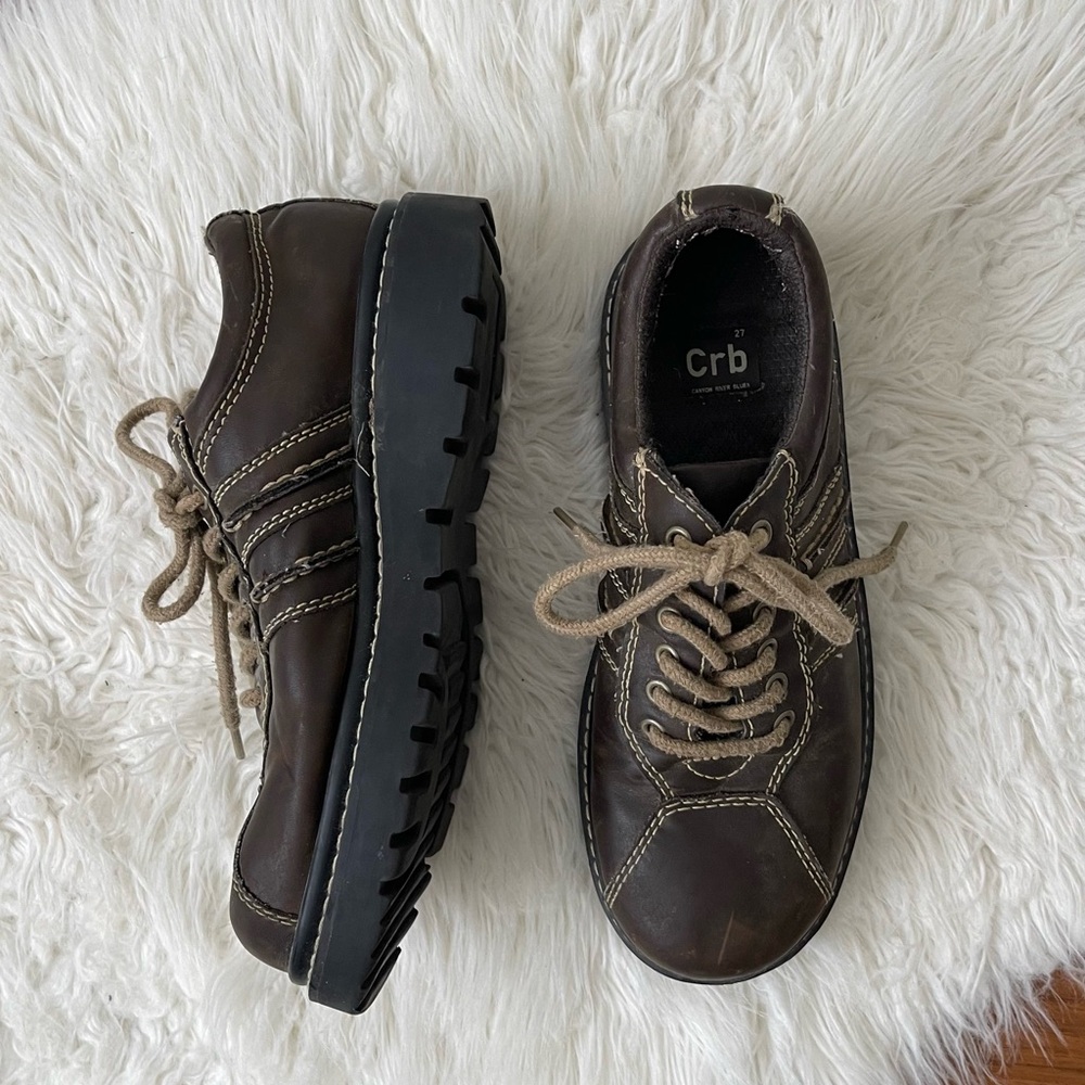 SOLD Vintage 90s/y2k chunky oxfords